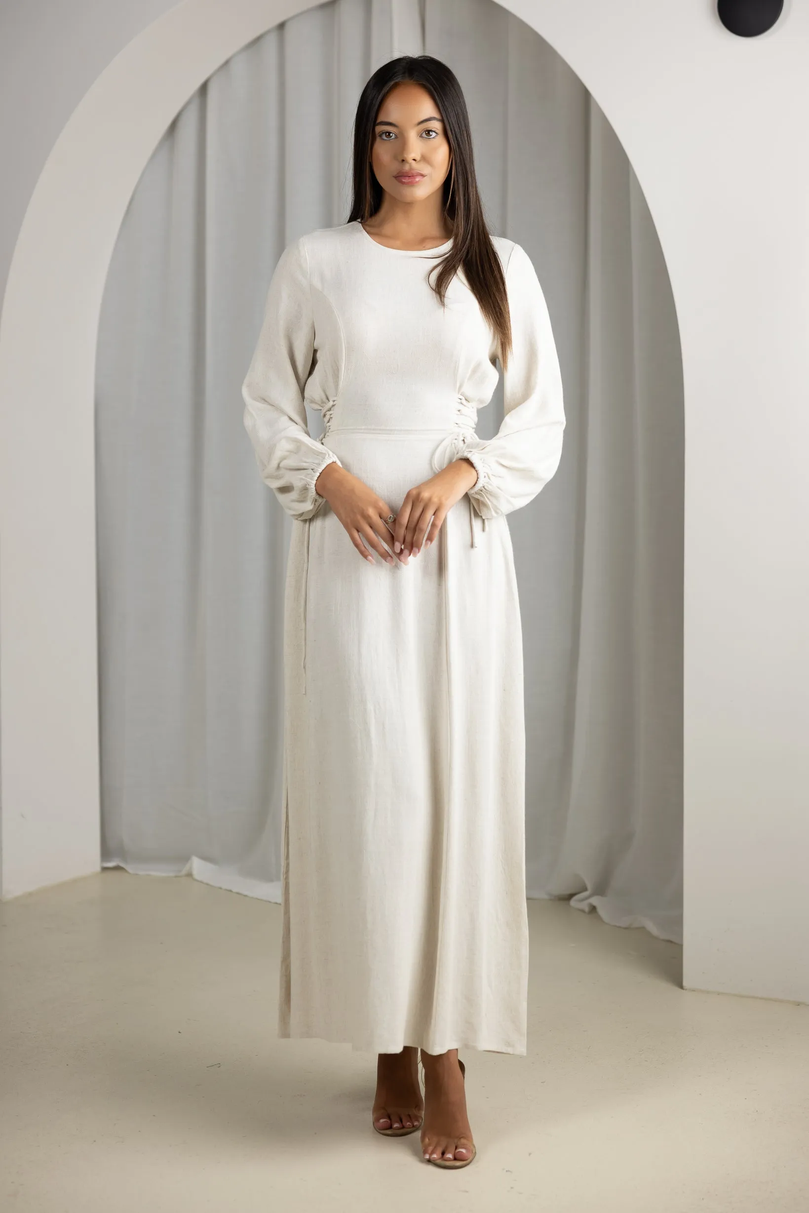 Wallai Waist Tie Maxi Dress