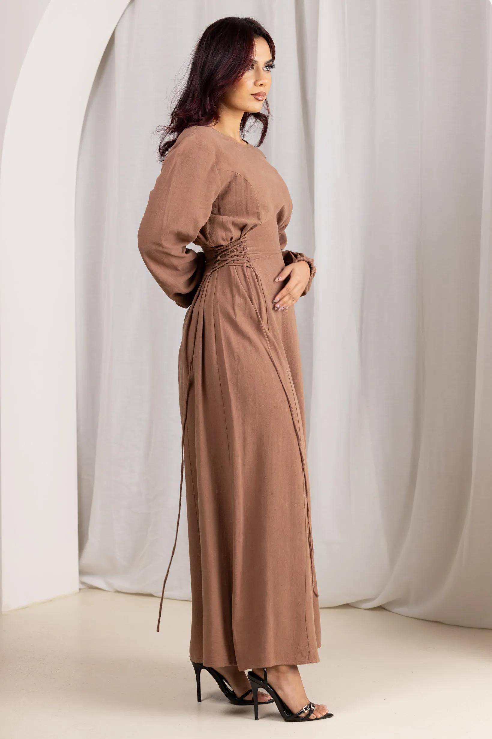 Wallai Waist Tie Maxi Dress