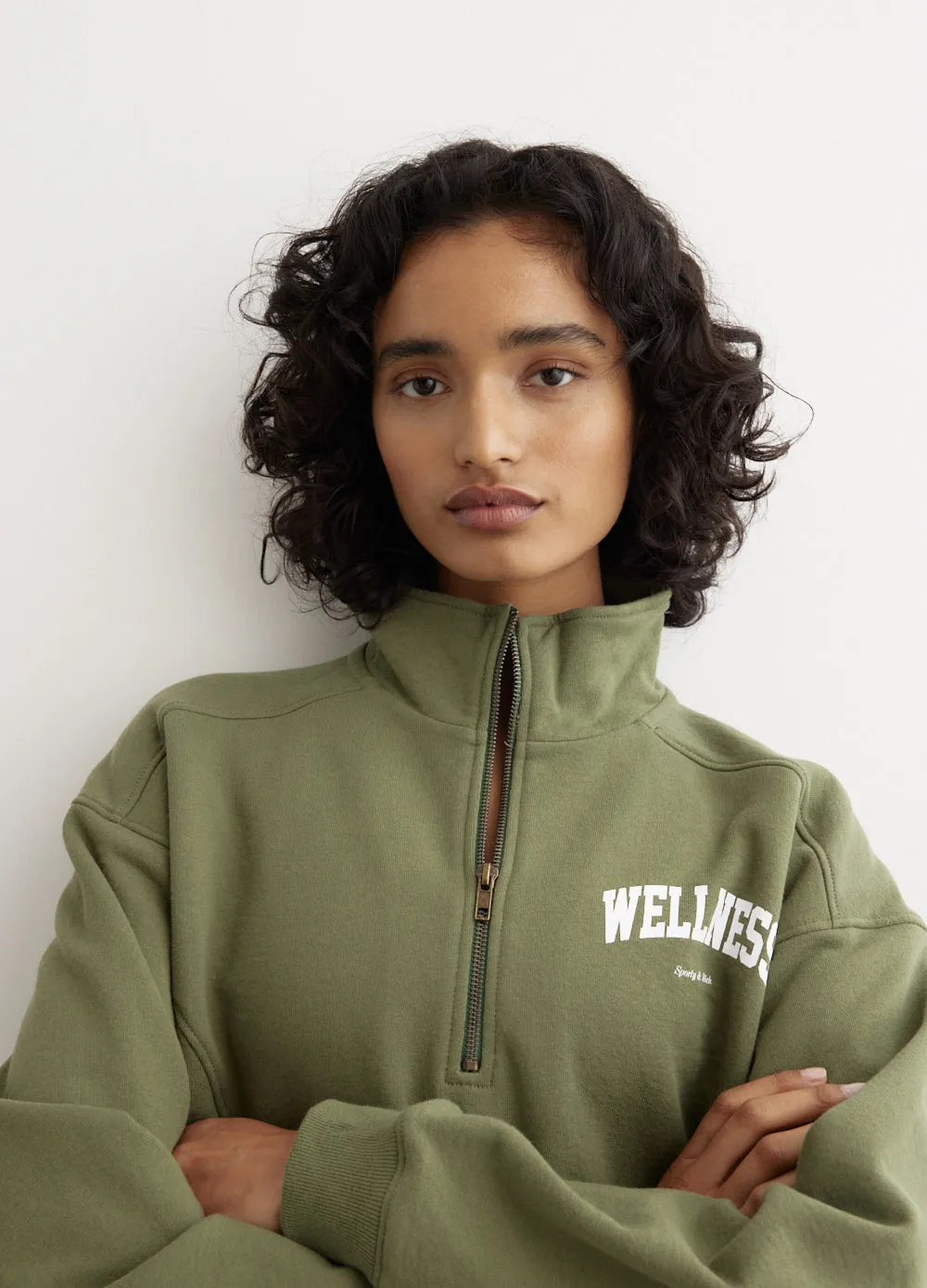 Wellness Ivy Quarter Zip Jumper