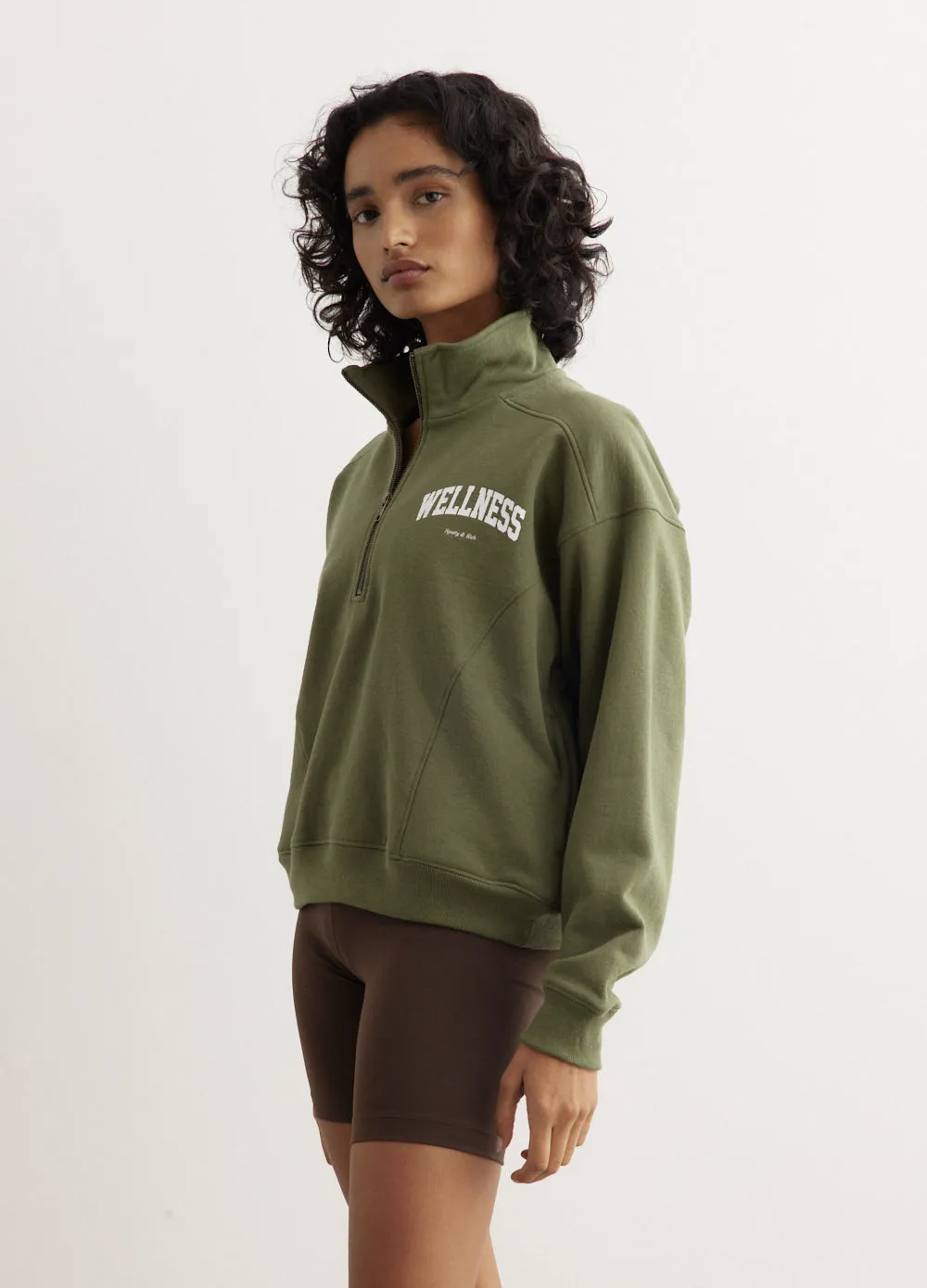 Wellness Ivy Quarter Zip Jumper