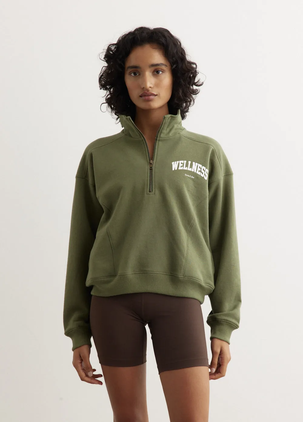 Wellness Ivy Quarter Zip Jumper