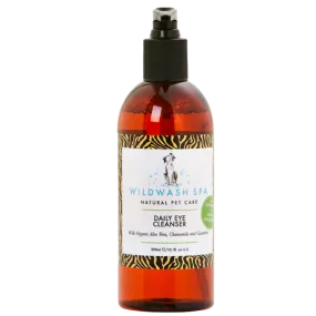 WildWash SPA Organic Aloe Vera, Chamomile & Cucumber Daily Eye Cleanser For Dogs