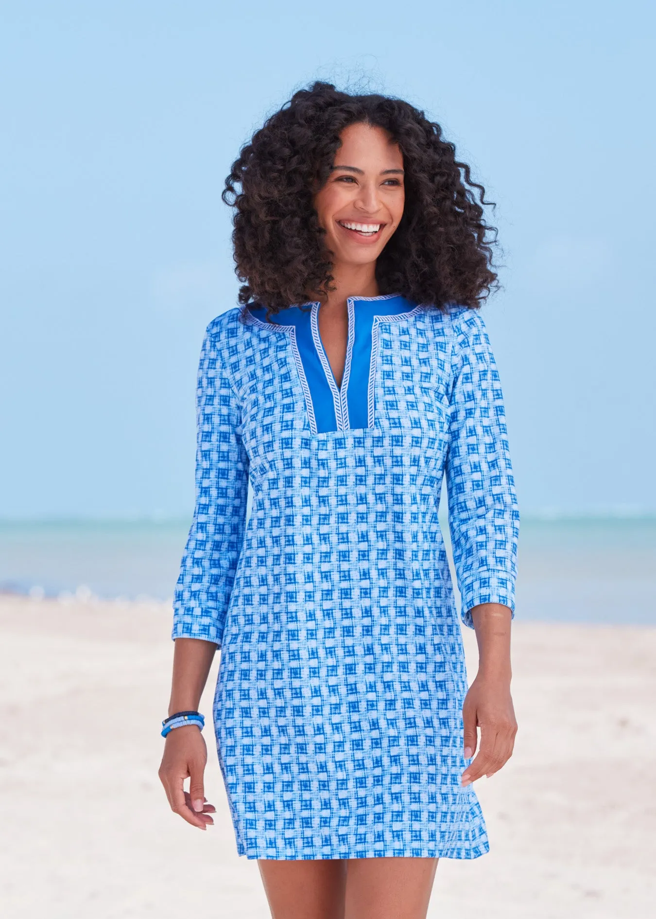 Windermere Embroidered Tunic Dress