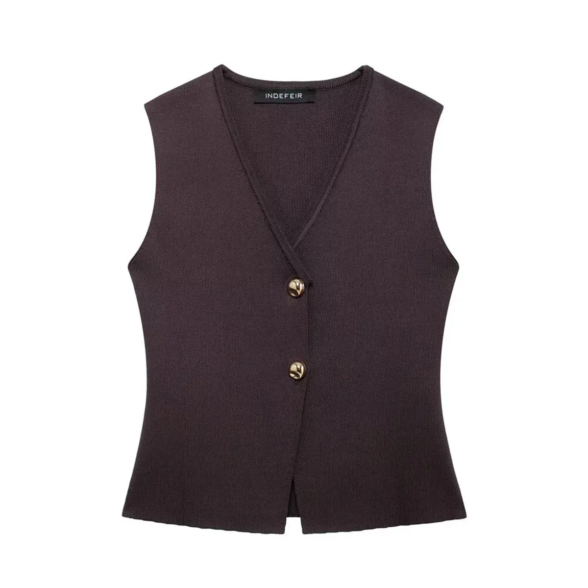 Your Business V Neck Vest Set