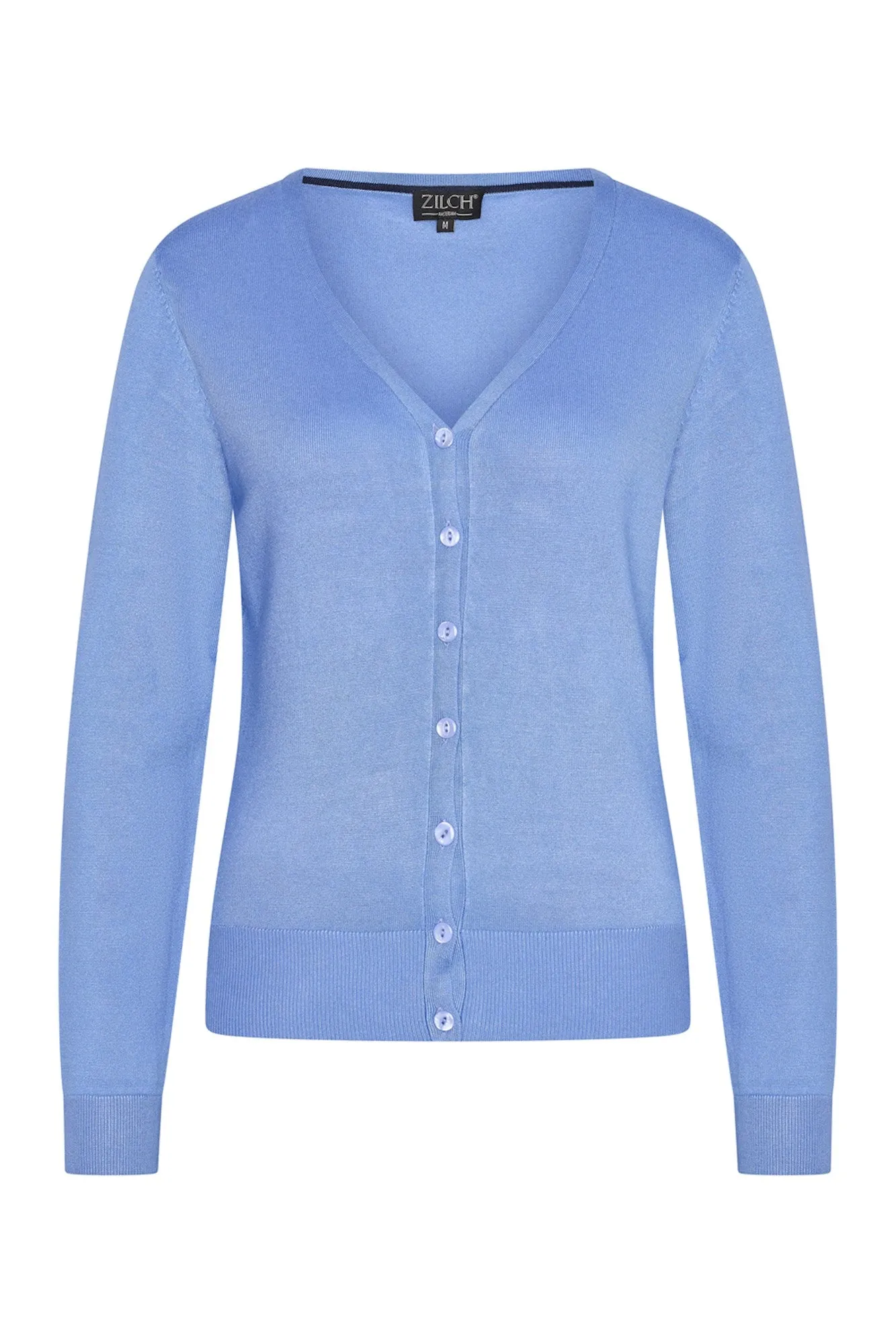 Zilch cardigan V neck cornflower